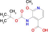 3-((tert-Butoxycarbonyl)amino)-2-methoxyisonicotinic acid