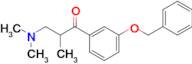 3-(Dimethylamino)-2-methyl-1-(3-phenylmethoxyphenyl)propan-1-one