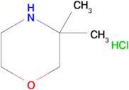 3,3-Dimethylmorpholine;hydrochloride