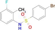 4-Bromo-N-(3-fluoro-2-methylphenyl)benzenesulfonamide