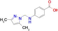 4-(((3,5-Dimethyl-1H-pyrazol-1-yl)methyl)amino)benzoic acid