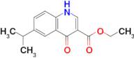 ethyl 6-isopropyl-4-oxo-1,4-dihydroquinoline-3-carboxylate