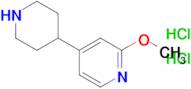 2-methoxy-4-(piperidin-4-yl)pyridine dihydrochloride