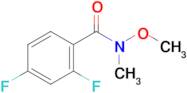 2,4-difluoro-N-methoxy-N-methylbenzamide