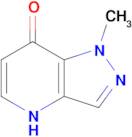 1-methyl-1H,4H,7H-pyrazolo[4,3-b]pyridin-7-one