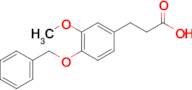 3-(4-(benzyloxy)-3-methoxyphenyl)propanoic acid