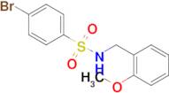 4-bromo-N-[(2-methoxyphenyl)methyl]benzenesulfonamide