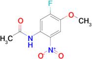 N-(5-Fluoro-4-methoxy-2-nitrophenyl)acetamide