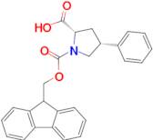 (2S,4R)-1-(((9H-Fluoren-9-yl)methoxy)carbonyl)-4-phenylpyrrolidine-2-carboxylic acid