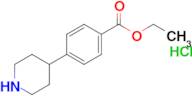 ethyl 4-(piperidin-4-yl)benzoate hydrochloride