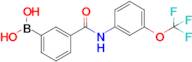 (3-((3-(trifluoromethoxy)phenyl)carbamoyl)phenyl)boronic acid