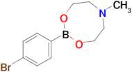 2-(4-Bromophenyl)-6-methyl-1,3,6,2-dioxazaborocane