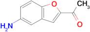 1-(5-Aminobenzofuran-2-yl)ethan-1-one