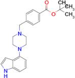 tert-Butyl 4-((4-(1H-indol-4-yl)piperazin-1-yl)methyl)benzoate