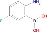 (2-Amino-5-fluorophenyl)boronic acid