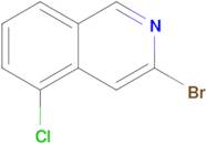3-Bromo-5-chloroisoquinoline