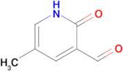 5-Methyl-2-oxo-1,2-dihydropyridine-3-carbaldehyde