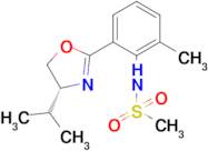 (R)-N-(2-(4-Isopropyl-4,5-dihydrooxazol-2-yl)-6-methylphenyl)methanesulfonamide