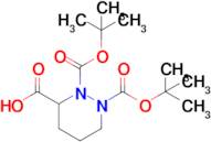 1,2-Bis(tert-butoxycarbonyl)hexahydropyridazine-3-carboxylic acid