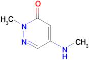 2-Methyl-5-(methylamino)pyridazin-3(2H)-one