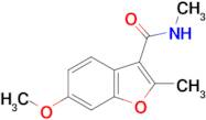 6-Methoxy-N,2-dimethylbenzofuran-3-carboxamide