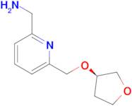 (R)-(6-(((Tetrahydrofuran-3-yl)oxy)methyl)pyridin-2-yl)methanamine