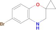 6-Bromo-3,4-dihydrospiro[benzo[b][1,4]oxazine-2,1'-cyclopropane]