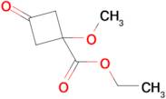 Ethyl 1-methoxy-3-oxocyclobutanecarboxylate