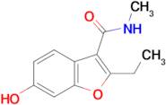 2-Ethyl-6-hydroxy-N-methylbenzofuran-3-carboxamide