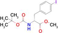 Methyl (R)-2-((tert-butoxycarbonyl)amino)-3-(4-iodophenyl)propanoate