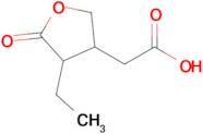 2-(4-Ethyl-5-oxotetrahydrofuran-3-yl)acetic acid