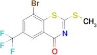 8-Bromo-2-(methylthio)-6-(trifluoromethyl)-4H-benzo[e][1,3]thiazin-4-one