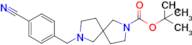 tert-Butyl 7-(4-cyanobenzyl)-2,7-diazaspiro[4.4]nonane-2-carboxylate