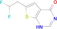 6-(2,2-difluoroethyl)-1H,4H-thieno[2,3-d]pyrimidin-4-one