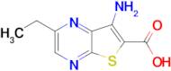 7-Amino-2-ethylthieno[2,3-b]pyrazine-6-carboxylic acid