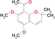 1-(5,7-Dimethoxy-2,2-dimethyl-2H-chromen-8-yl)ethanone