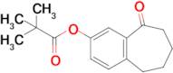 9-Oxo-6,7,8,9-tetrahydro-5H-benzo[7]annulen-2-yl pivalate