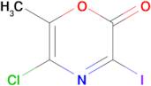 5-Chloro-3-iodo-6-methyl-2H-1,4-oxazin-2-one