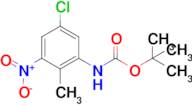 tert-Butyl (5-chloro-2-methyl-3-nitrophenyl)carbamate