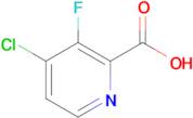 4-Chloro-3-fluoropyridine-2-carboxylic acid