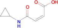 (2Z)-3-(Cyclopropylcarbamoyl)prop-2-enoic acid