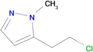 5-(2-Chloroethyl)-1-methyl-1H-pyrazole