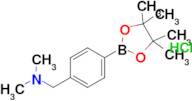 N,N-Dimethyl-1-(4-(4,4,5,5-tetramethyl-1,3,2-dioxaborolan-2-yl)phenyl)methanamine hydrochloride