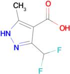 3-(Difluoromethyl)-5-methyl-1H-pyrazole-4-carboxylic acid