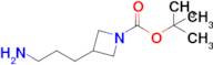 tert-Butyl 3-(3-aminopropyl)azetidine-1-carboxylate