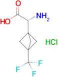 (R)-2-Amino-2-(3-(trifluoromethyl)bicyclo[1.1.1]pentan-1-yl)acetic acid hydrochloride