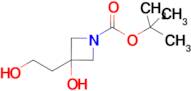 tert-Butyl 3-hydroxy-3-(2-hydroxyethyl)azetidine-1-carboxylate