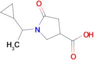 1-(1-Cyclopropylethyl)-5-oxopyrrolidine-3-carboxylic acid