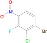 1-Bromo-2-chloro-3-fluoro-4-nitrobenzene