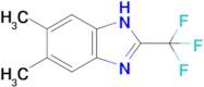 5,6-Dimethyl-2-(trifluoromethyl)-1H-benzo[d]imidazole